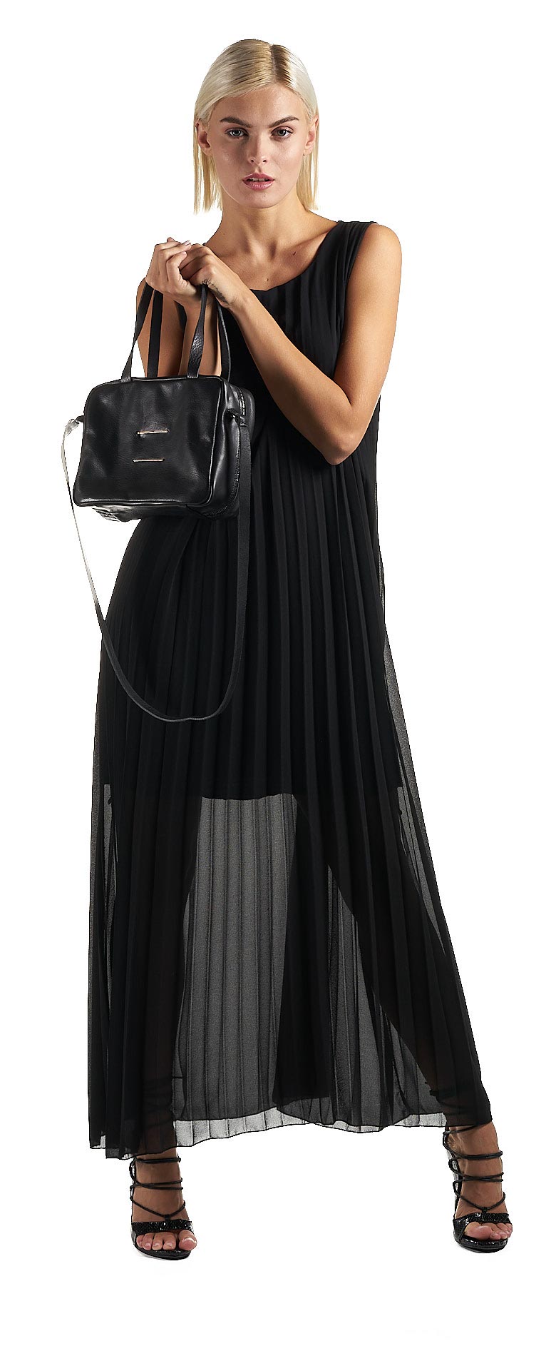 daniele basta leather and silver bags - WEARING